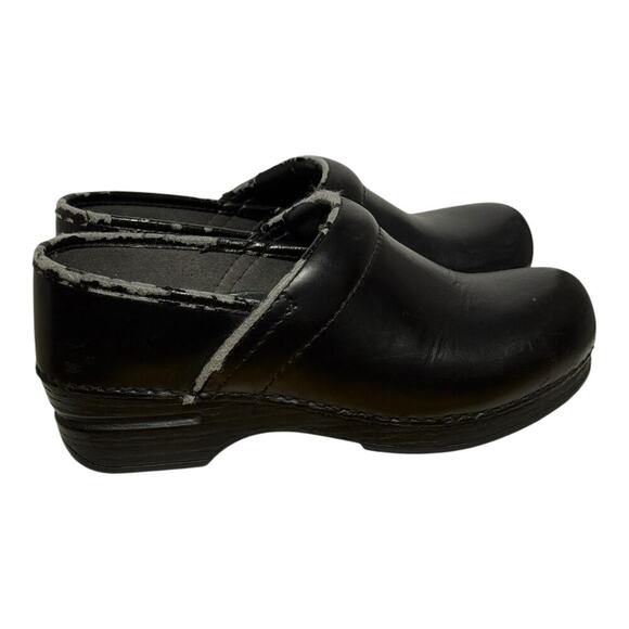 Dansko Shoes - Dansko XP 2.0 Professional Black Leather Nursing Clogs Women's Size 37 6.5-7